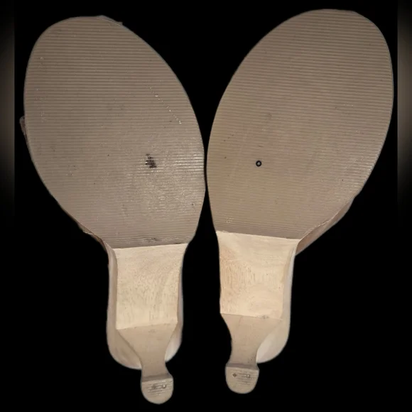 8.5 Steve Madden Danelle Brown Wooden Mules - Picture 7 of 7